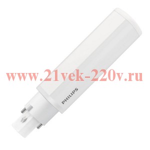 Лампа светодиодная Philips CorePro LED PLC 6,5W 830 4P G24q-2 650lm