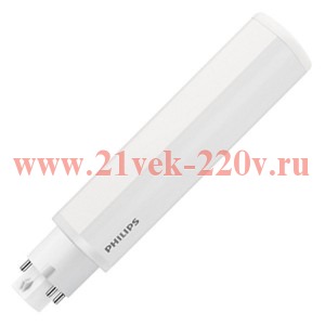 Лампа светодиодная Philips CorePro LED PLC 6,5W 840 4P G24q-2 700lm