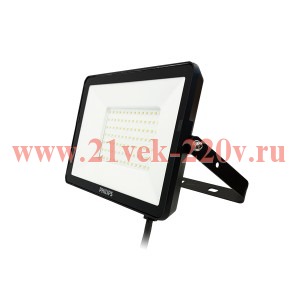 Прожектор светодиодный BVP150 LED63/NW 70W 220-240V SWB 6650lm 4000K 253x172x27 BL (ДО-70Вт) PHILIPS