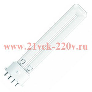 Лампа бактерициднаяTUV PL-L 60W/4P 2G11 d40x420mm (UVC бактерицидная без озона) PHILIPS