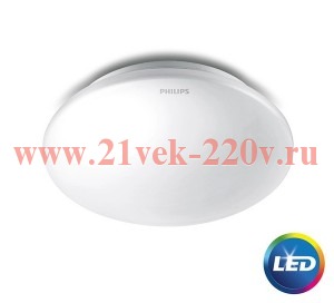 Светильник светодиодный CL200 EC RD 17W 65K W HV 02 1500lm 6500K IP20 320x68mm PC PHILIPS