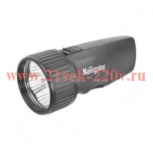 Фонарь Navigator 94 941 NPT-CP02-ACCU 5LED, прямая зар-ка, акк.3.6В, 250мАч., бл