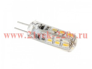 Лампа с/д LEEK LE JCD LED 3W 3K G4 220V (100/1000)