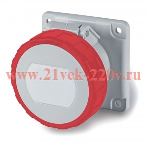 Розетка скрытой установки IP67 125A 3P+E 400V ДКС