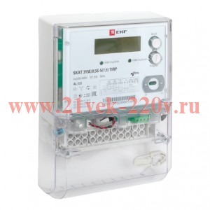 Счетчик SKAT 315E/0.5S-5(7.5) 3ф многотариф. TIRP PROxima EKF 31503R