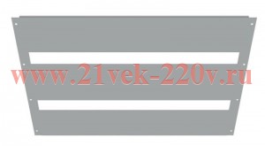 Пластрон FORT высотой 500мм под 2 уровня мод. авт. выкл. для шкафа шириной 600мм (3шт.) EKF PROxima