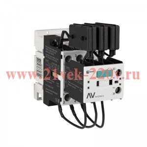 Контактор для конденсатора КМЭК 15квар 230В 1NО+1NC AVERES EKF ctrk-s-22-15-230-av