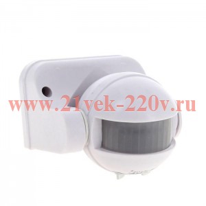 ИК датчик движения наст. 1200Вт 180гр. до 12м IP44 MS-39 EKF PROxima