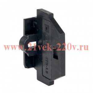 Заглушка для миниклеммы STB-1.5 черн. PROxima EKF ep-stb-m-1.5-black