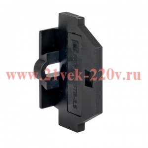 Заглушка для миниклеммы STB-2.5 черн. (уп.50шт) PROxima EKF ep-stb-m-2.5-black-r