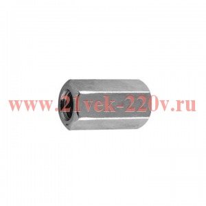 Гайка соединительная М6 TDZ (уп.100шт) EKF gsm6-TDZ