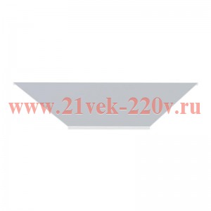 Крышка для угла лестничного горизонтального 90град. осн.900 2мм усилен. EKF kgltp90900-2