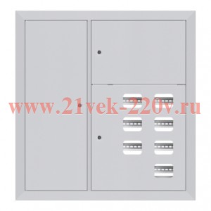 Щит этажный 7кв. слаботочка слева (1000х950х160) Basic EKF mb28-v-7z