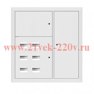 Щит этажный 6кв. RAL9003 (1000х950х160) Basic EKF mb28-v-6-r9003