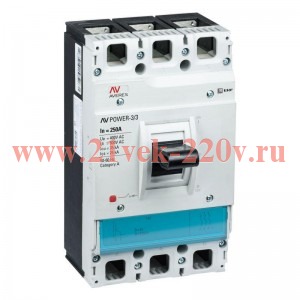 Автоматический выключатель AV POWER-3/3 250А 35kA TR EKF