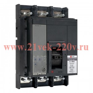 Выключатель автоматический 3п 1250/1000А 50кА ВА-99C Compact NS PROxima EKF mccb99C-1250-1000