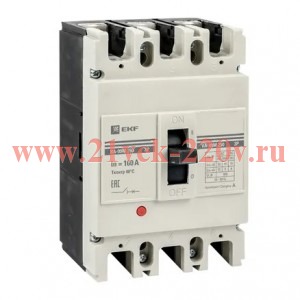 Комплект пластин соединительных ВА-99М 250 (уп.6шт) EKF mccb99m-250-ocp-k2