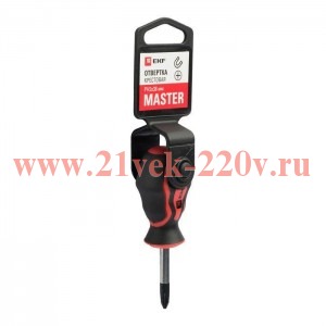 Отвертка Master PH2x38 мм EKF Basic