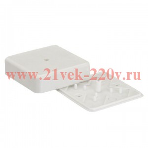 Коробка разветвительная KMP-030-030 наружная, 75х75х25, белая EKF PROxima