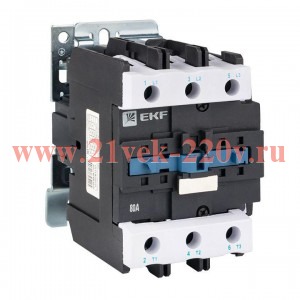 Пускатель электромагнитный ПМЛ-4160ДМ 80А 400В Basic EKF pml-s-80-400-basic