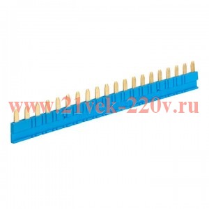 Шина соединительная для разъемов rms-23 20п 32А красн. AVERES EKF rms-23-busbar