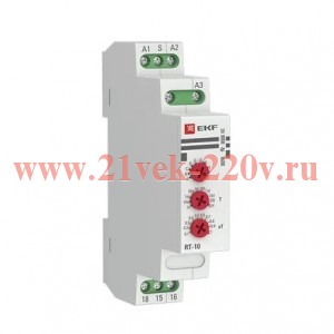 Реле времени RT-10-2 12-240В 10 устанавл. функц. PROxima EKF rt-10-2-12-240