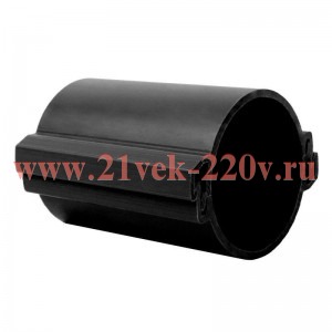 Труба гладкая ПНД разборная d110мм 450Н черн. PROxima EKF tr-hdpe-110-450-black