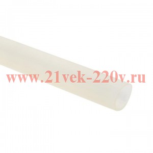 Трубка термоусадочная ТУТк клеевая 18/6 прозр. 1м (уп.10м) PROxima EKF tut-k18-tr