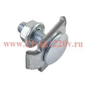 Соединитель винтовой компл. одинарный 6х20 (Винт М6+гайка) INOX EKF vcko6x20-INOX