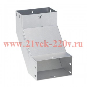 Угол для лотка вертикальный внутренний 90град. 100х100 INOX EKF vi90100100-INOX