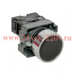 Кнопка BA21 черн. NO IP65 PROxima EKF xb2-ba21-65