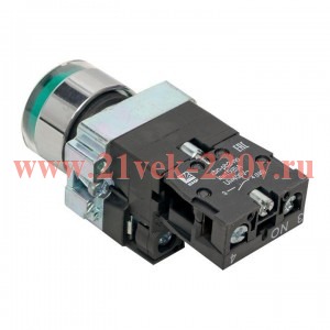 Кнопка BA31 с подстветкой 24В зел. NO PROxima EKF xb2-bw31-24