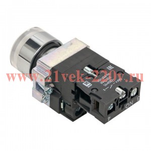 Кнопка BA21 с подстветкой 230В бел. NO PROxima EKF xb2-bw21-230