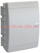 Щит встраиваемый UNION Compact ЩРВ-П-18 (2х9)м белая дверь IP41 IEK