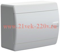 Щит накладной UNION Compact ЩРН-П-8 8м белая дверь IP41 IEK