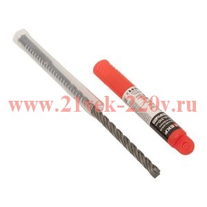 Бур по бетону SDS-plus 8х210 мм (4 резца) Professional EKF db-8-210-4x4-ue