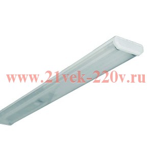 Светильник светодиодный Crystal 236 LED-10 IP20 УХЛ4 1235х145х50мм офисный накладной прозр. рассеив.