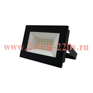 Прожектор светодиодный FL-LED Light-PAD 30W Black 2700К 3000Лм AC220-240В 122x95x26мм FOTON