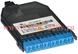 Кассета для кросса высокой плотности OS2 MPOf 6хLC-duplex (12 ОВ) ITK FCPH-0902-MPOF-012LCD