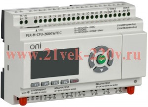 Контроллер программируемый логический (микро ПЛК) PLR-M. CPU WiFi GSM DI16/DO08(R)/02(T) 24В DC ONI