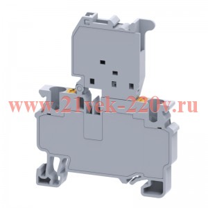 Клемма для предохранителей push-in OptiClip CPF-4-HESI-(5х20)-10А-(0.2-4) сер. КЭАЗ 331875