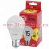 ЭРА LED A60-15W-827-E27 R (диод, груша, 15Вт, тепл, E27)