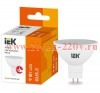 Лампа LED MR16 софит 9Вт 230В 3000К GU5.3 IEK