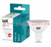 Лампа LED MR16 софит 9Вт 230В 4000К GU5.3 IEK