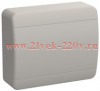 Щит накладной пластиковый ЩРН-П-12 TEKFOR 12м белый IP41 IEK (01-01-025)