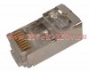 Джек компьютерный с экраном RJ-45 8P-8C cat.5e Rexant