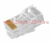 Джек компьютерный RJ-45 10P-10C cat.5e Rexant