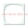 Декоративная накладка ABB Basic 55 альпийский белый (2516-94)