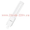 Лампа светодиодная Osram DULUX D/E 18 LED 7W/830 G24Q-2 (ЭПРА или 230V)