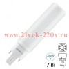 Лампа светодиодная Osram DULUX D/E 18 LED 7W/840 G24Q-2 (ЭПРА или 230V)